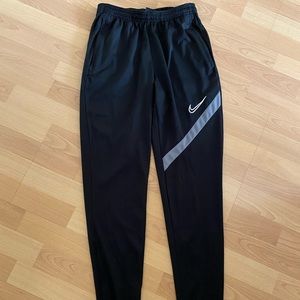 Nike black dri fit sweatpants size small